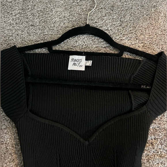 Princess Polly Black Maxi Dress - Picture 3 of 3